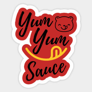 yum yum sauce Sticker